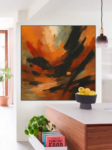 Abstract Copper Vortex