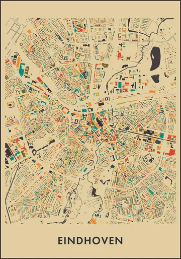 Eindhoven Mosaic Map