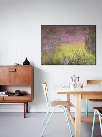 Waterlilies: Sunset - Detail