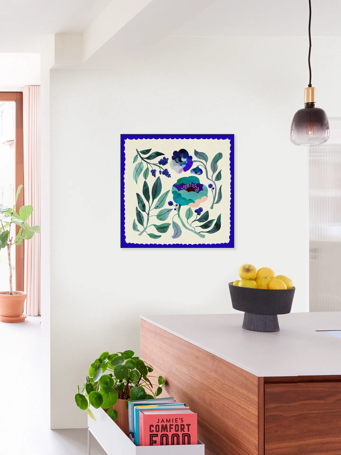 Royal Blue Flower