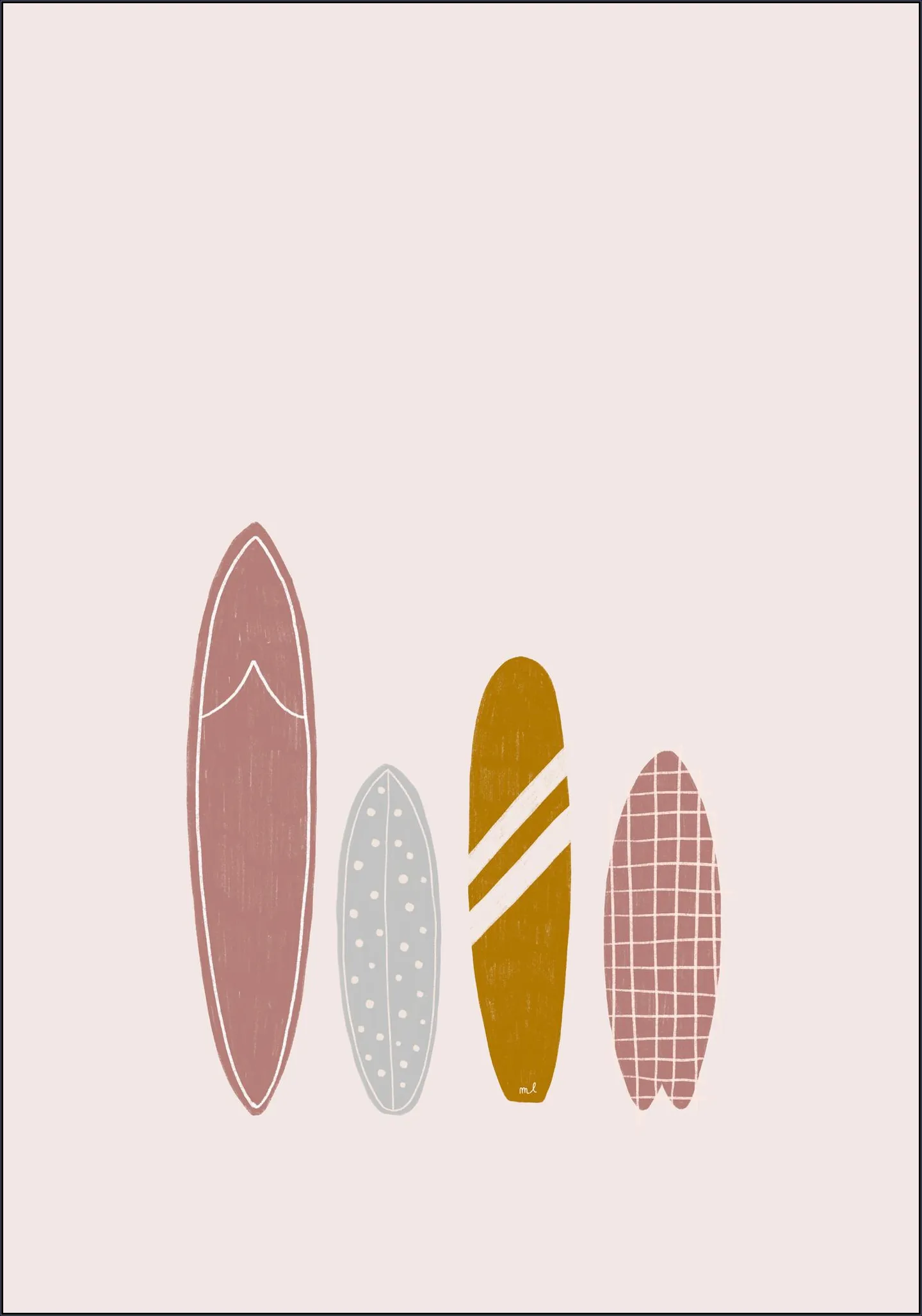Surfboards Pink