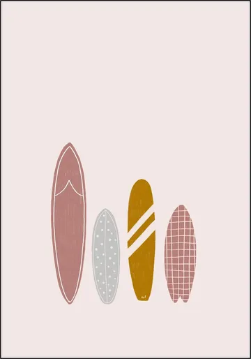 Surfboards Pink