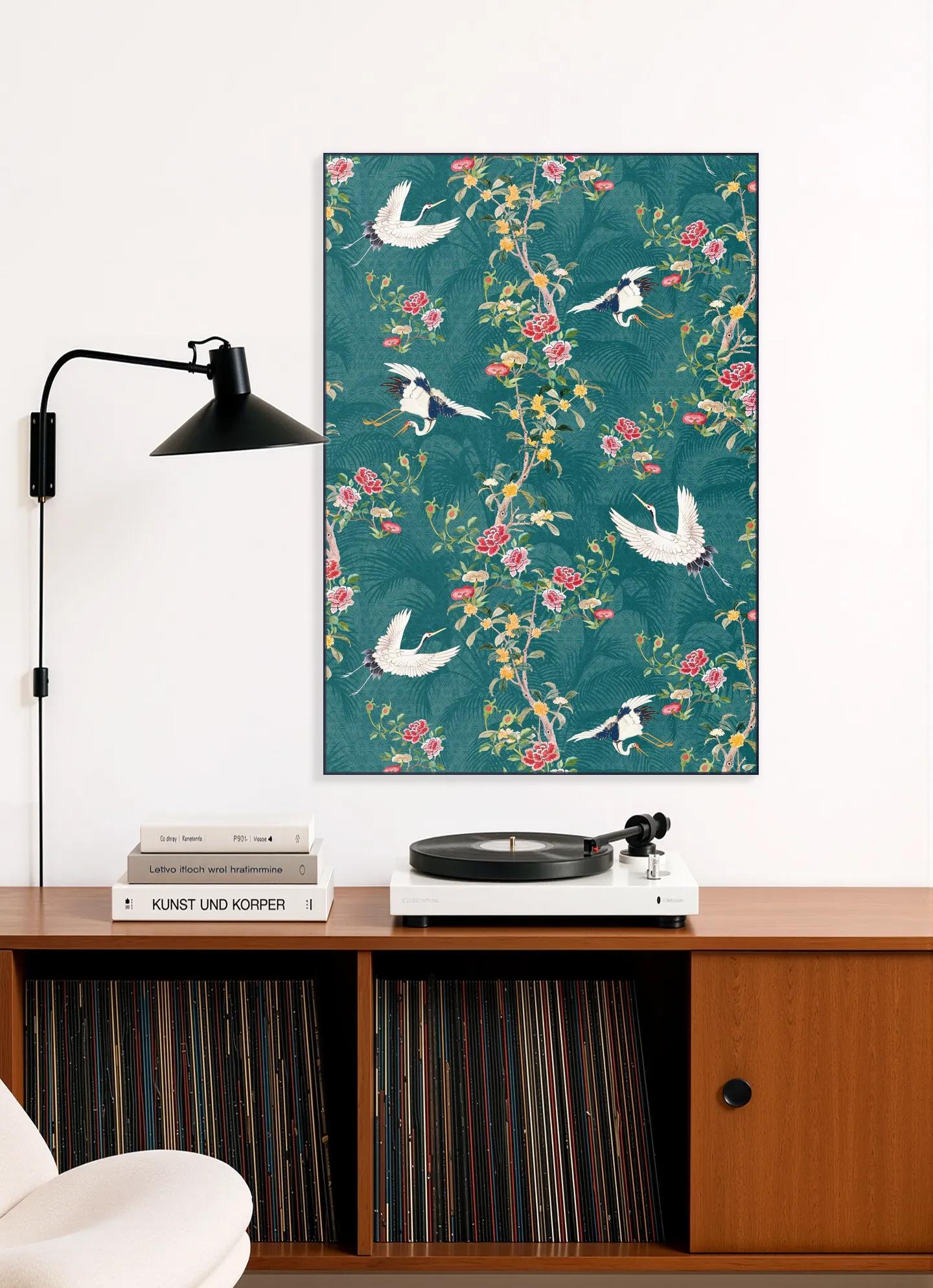 Chinoiserie Cranebirds