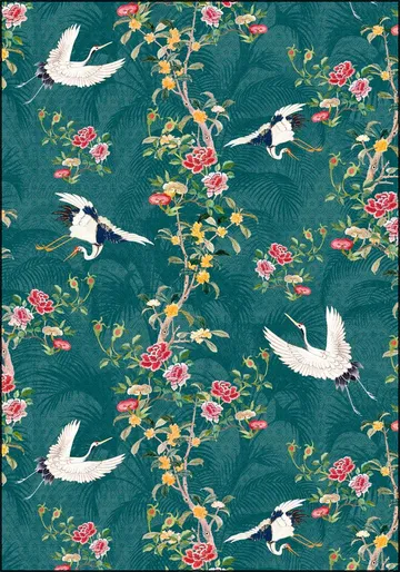 Chinoiserie Cranebirds