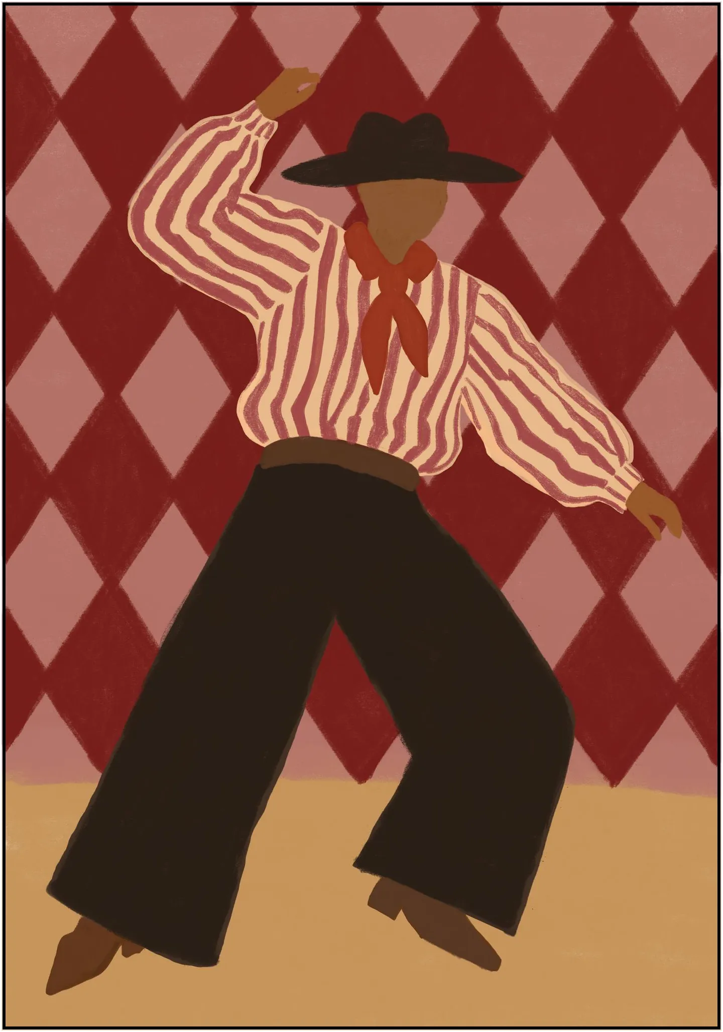 Retro Dance Character