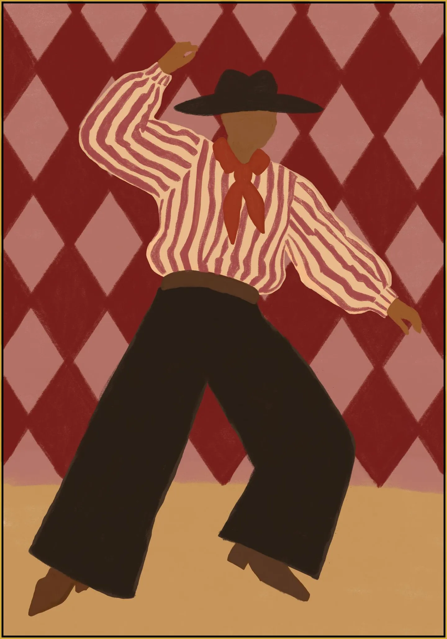 Retro Dance Character