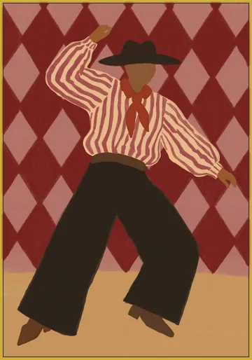 Retro Dance Character