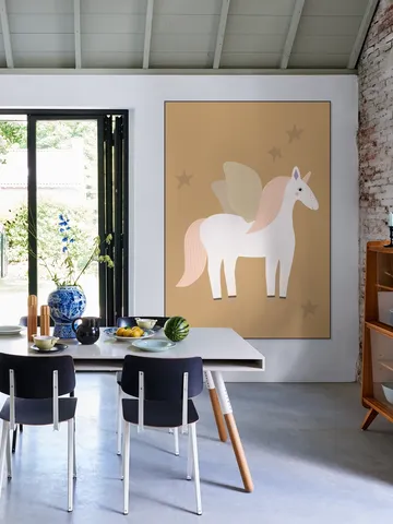 Winged Unicorn Ochre