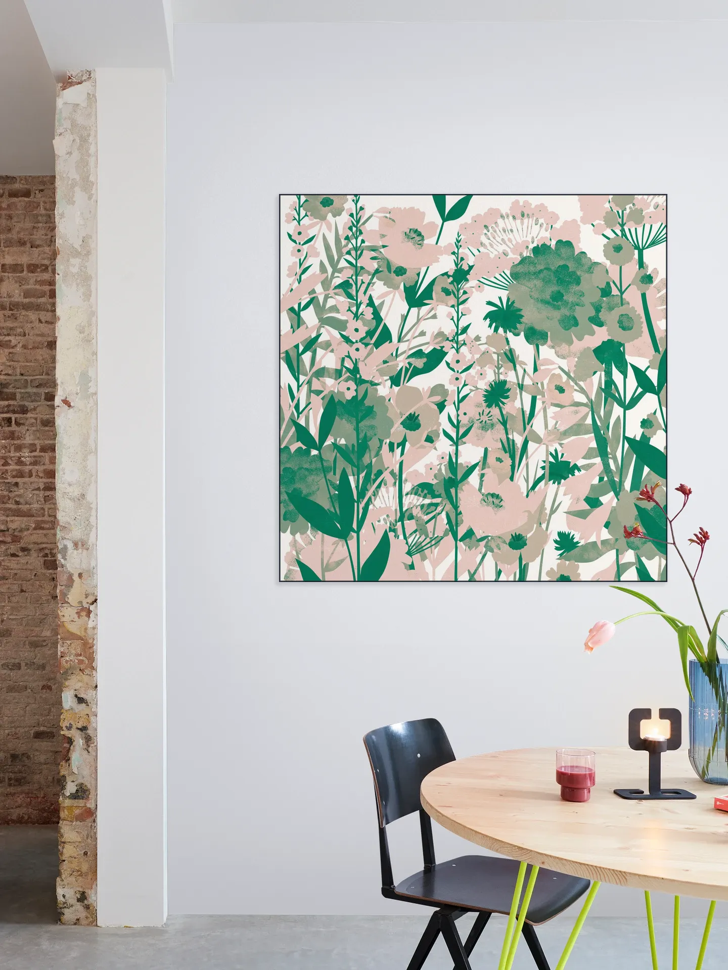 Flower Garden green