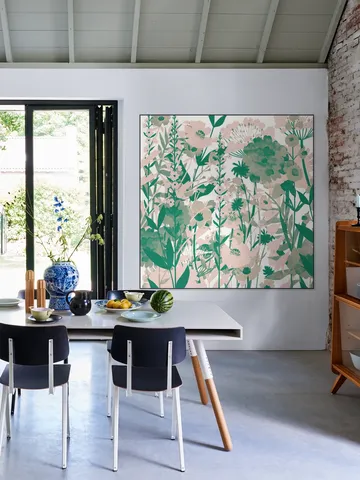 Flower Garden green