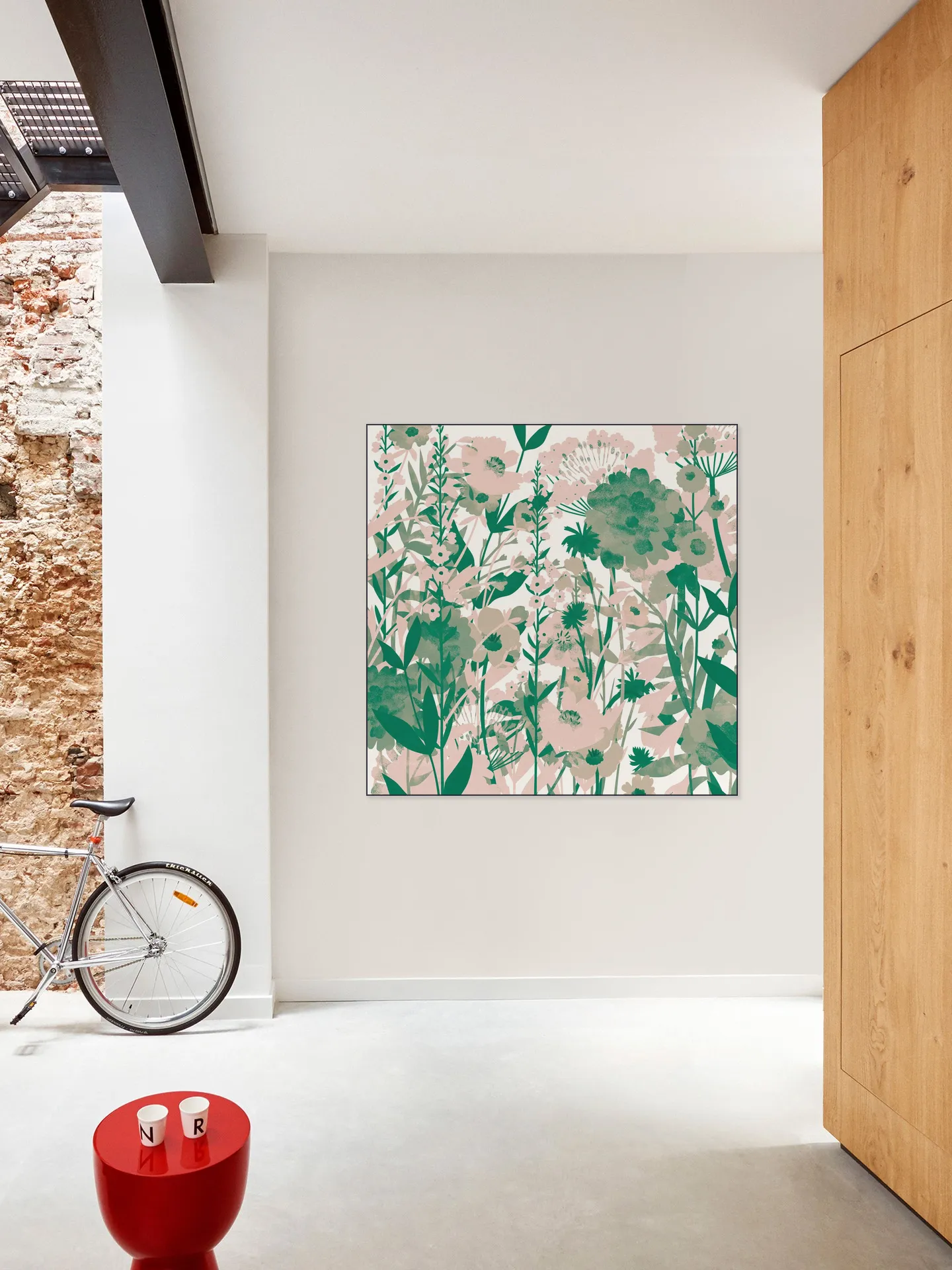 Flower Garden green