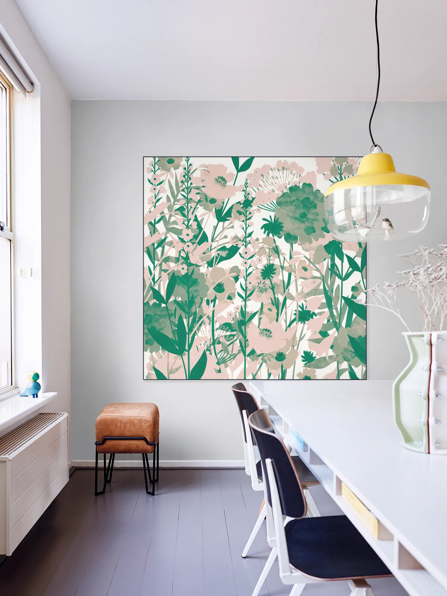 Flower Garden green