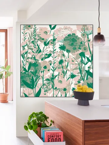 Flower Garden green