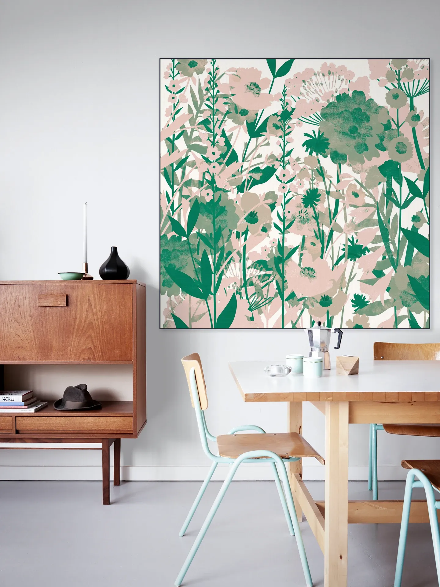 Flower Garden green