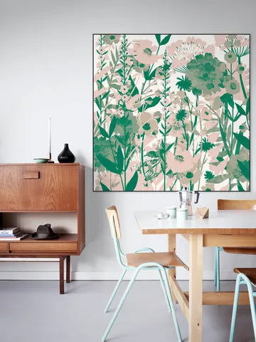 Flower Garden green