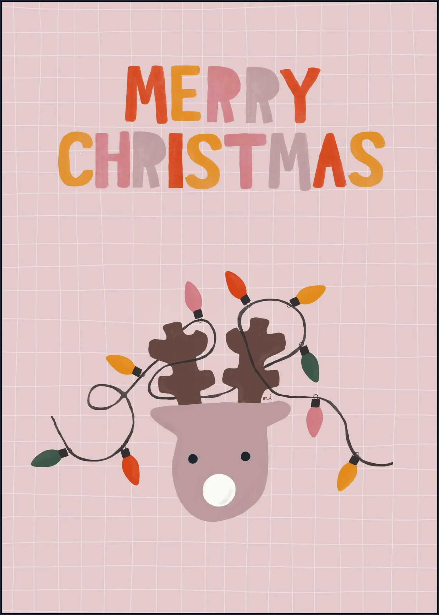 Merry Christmas Deer