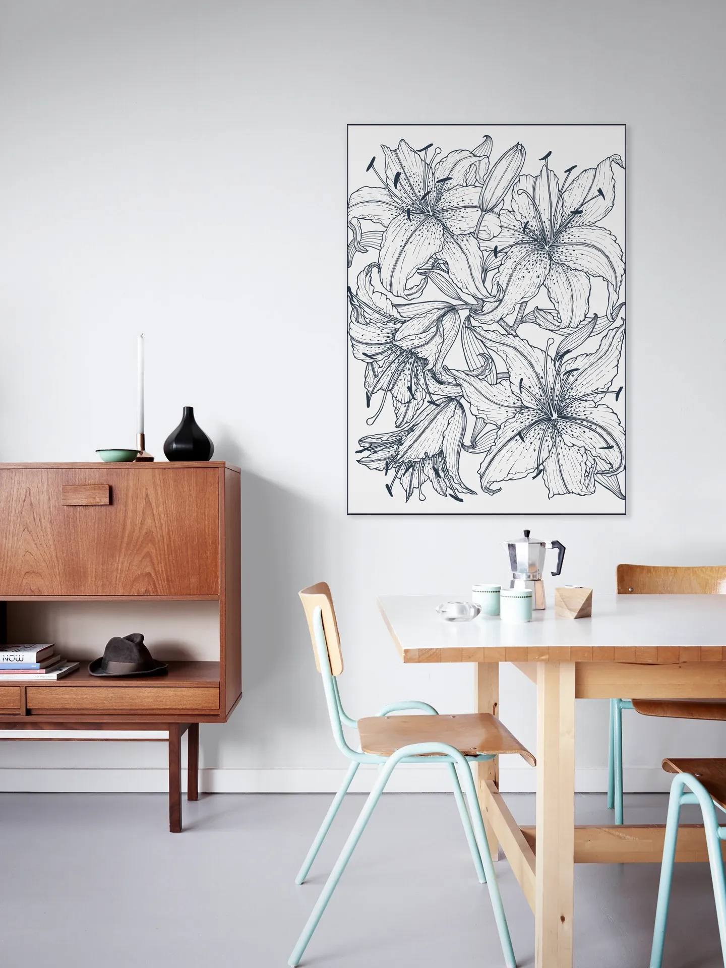Lilies Grey