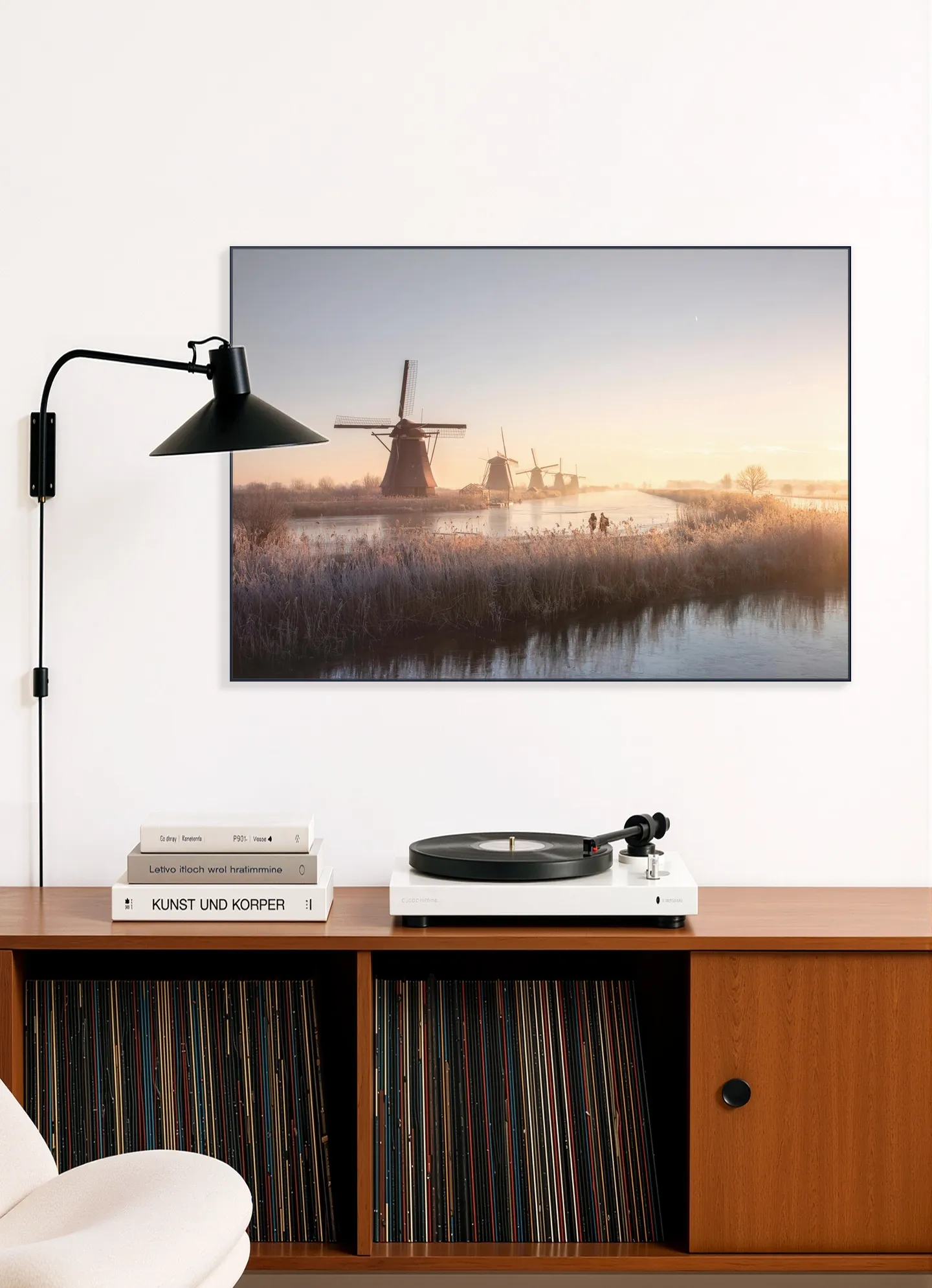 Dutch Sunrise at Kinderdijk