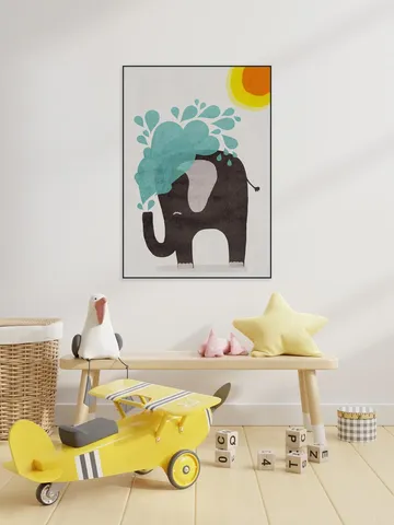 Funny elephant