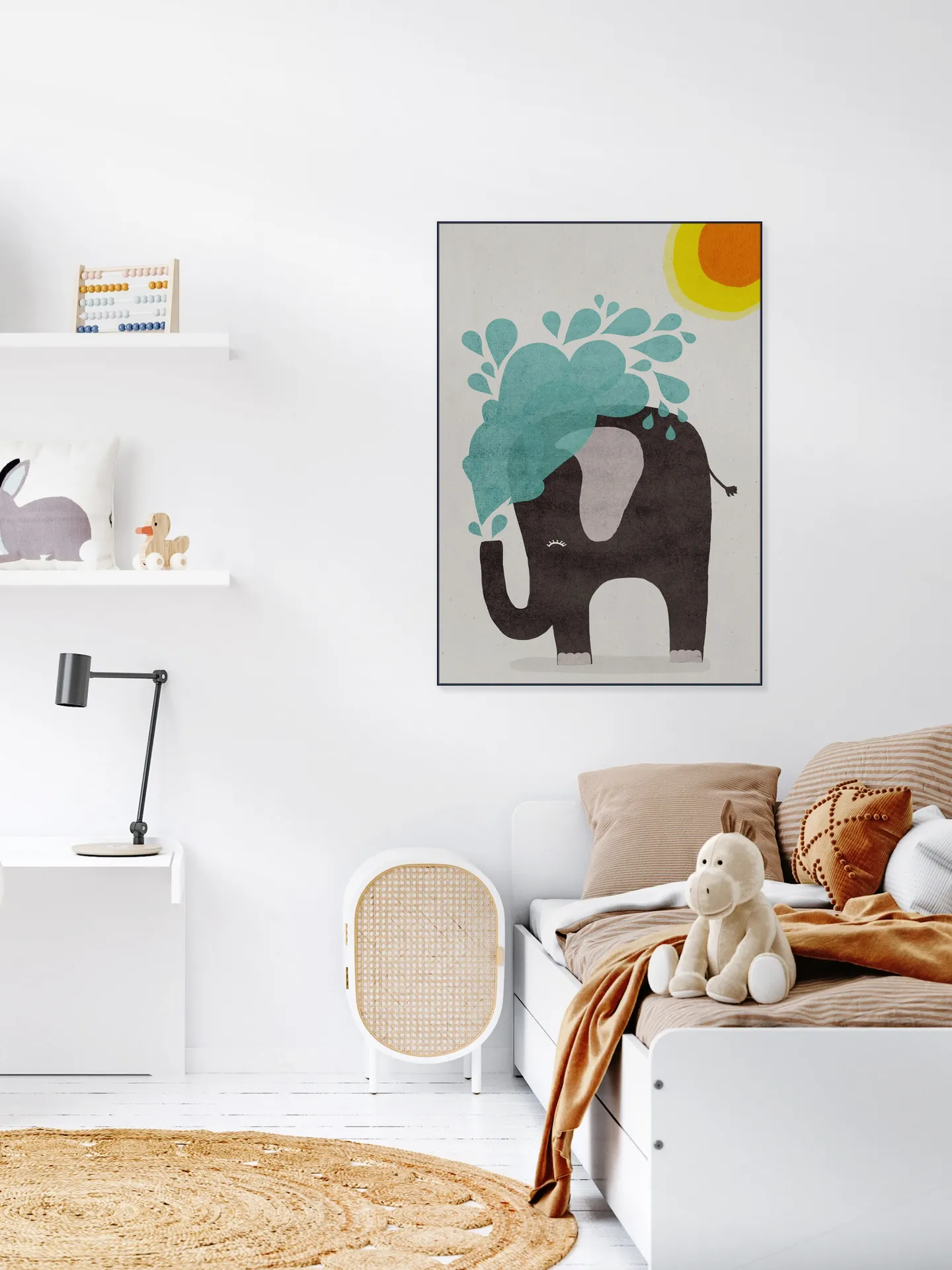 Funny elephant