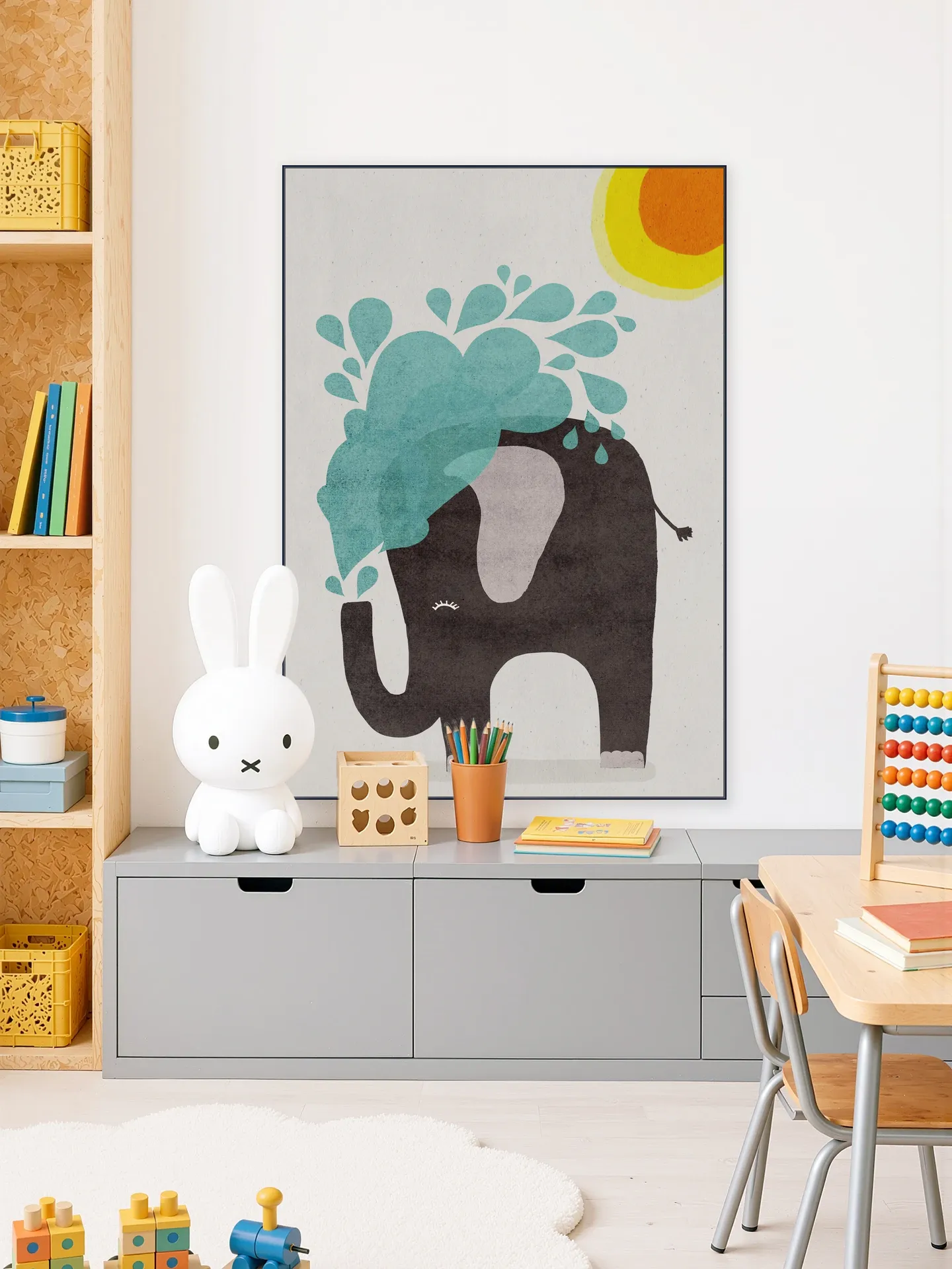 Funny elephant