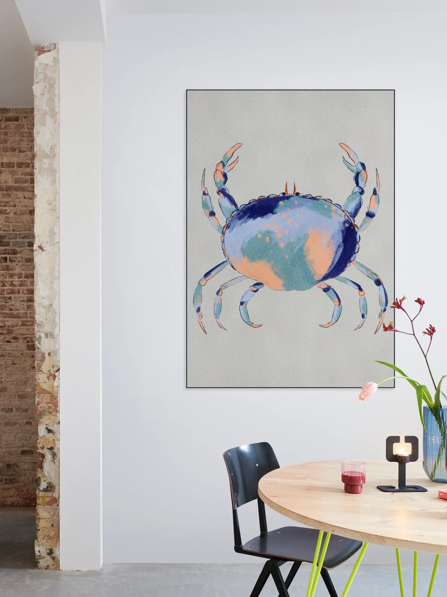 Serene Blue Crab