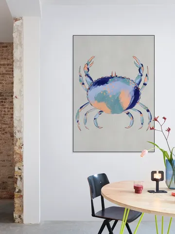 Serene Blue Crab