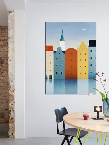 Colorful Houses - Canal City