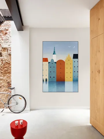 Colorful Houses - Canal City