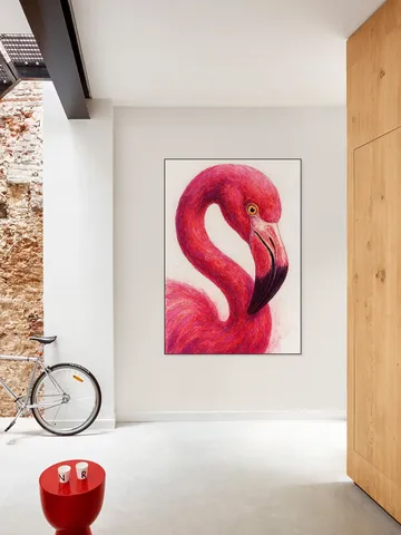 Vivid Pink Flamingo