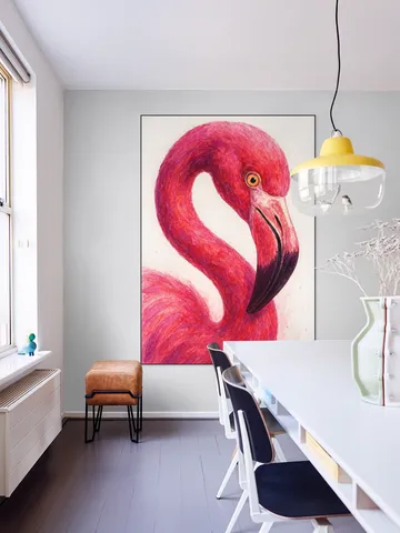 Vivid Pink Flamingo