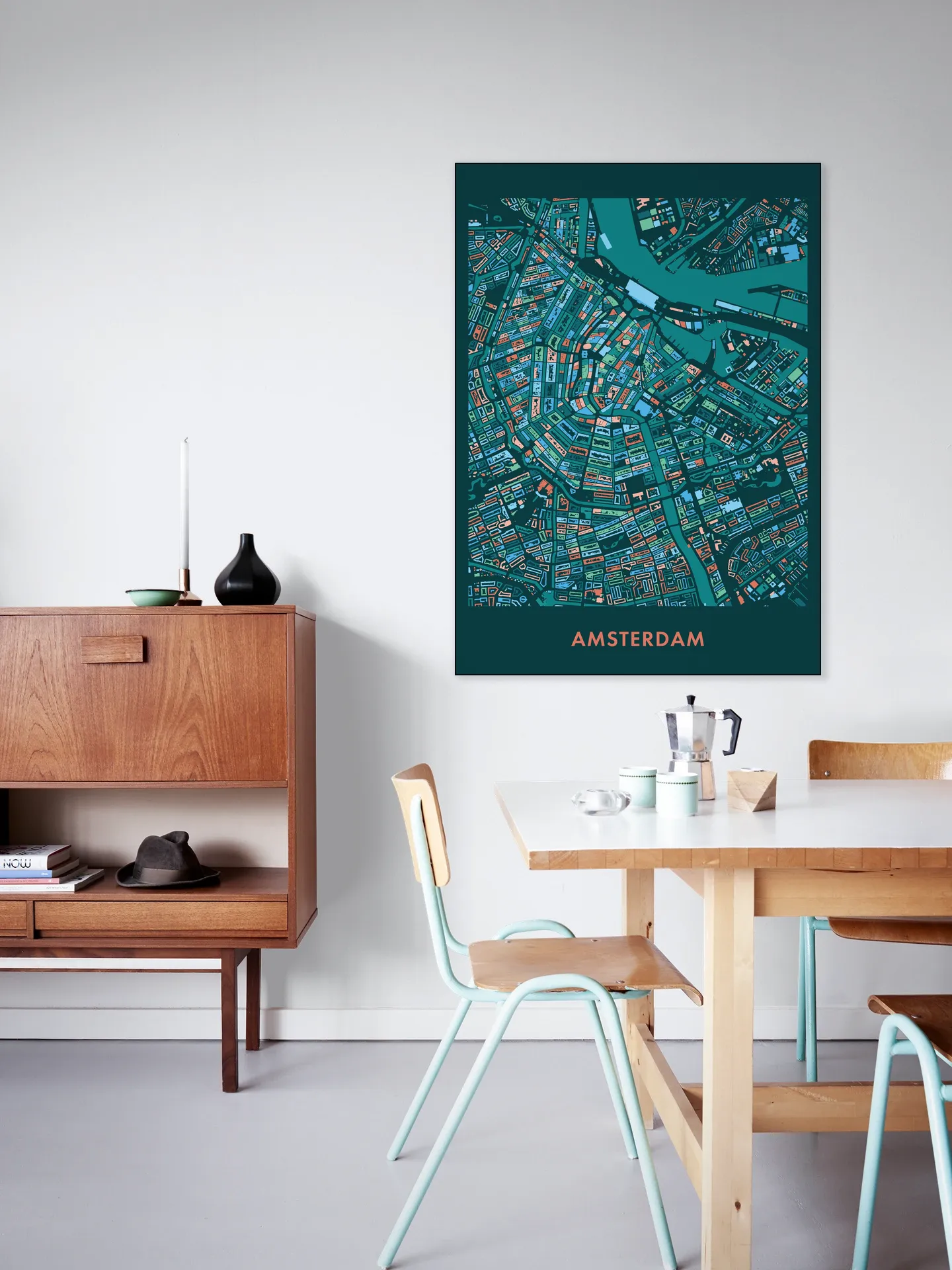 Amsterdam Mozaïek Teal