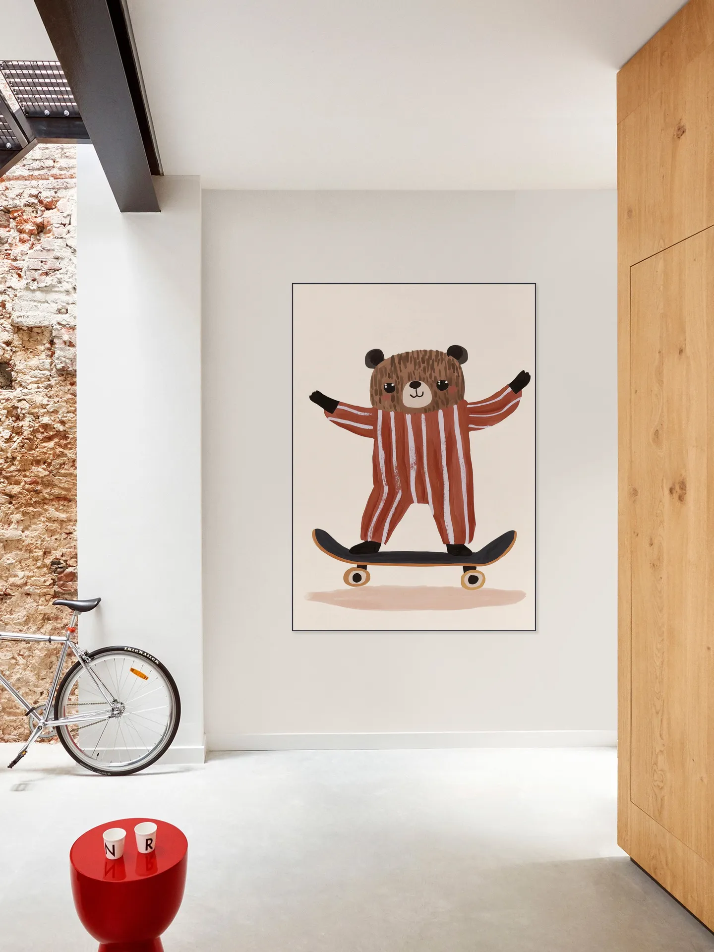 Skating Teddy