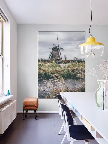 Storm in Kinderdijk