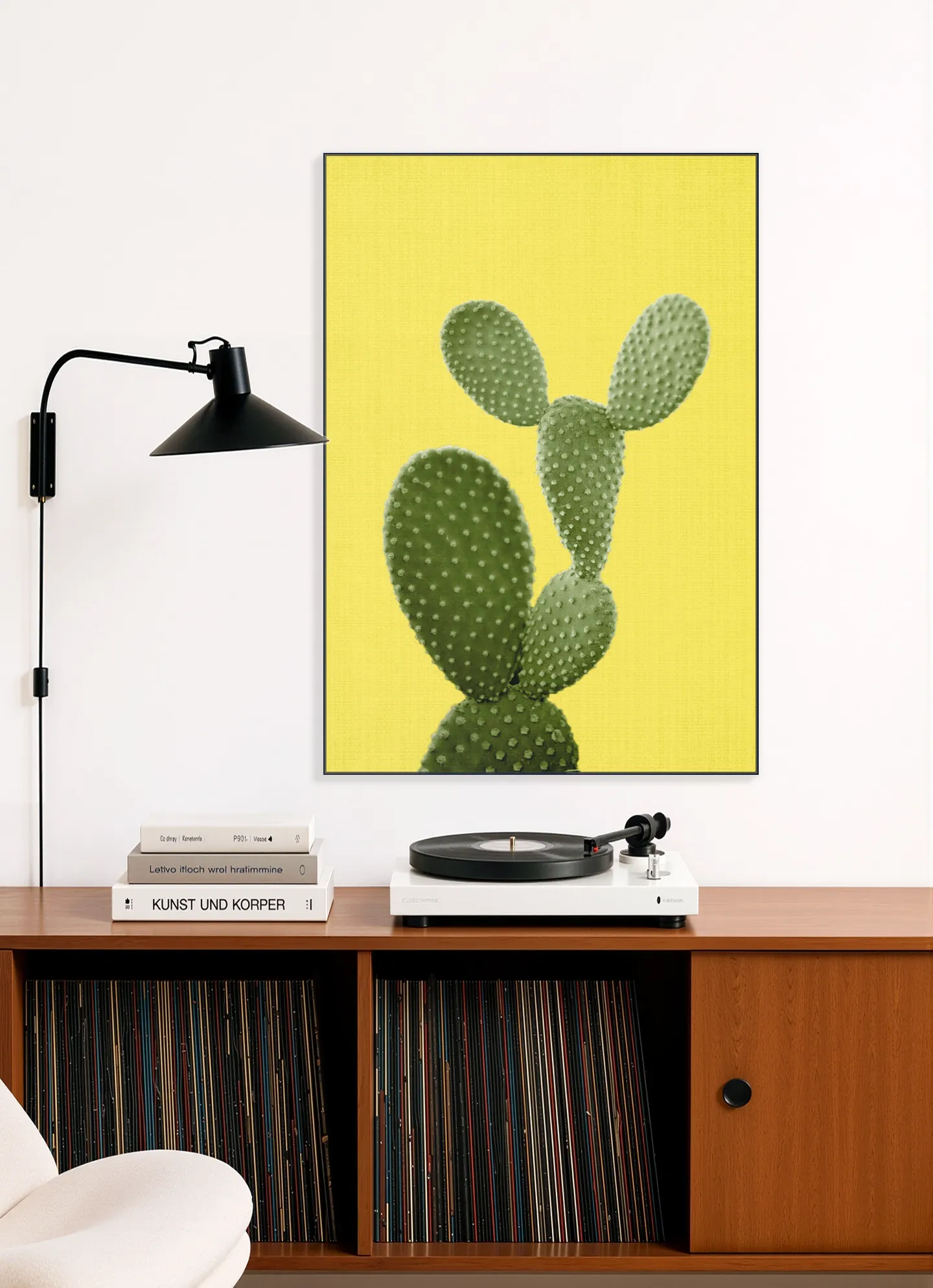 Cactus Yellow Print 87