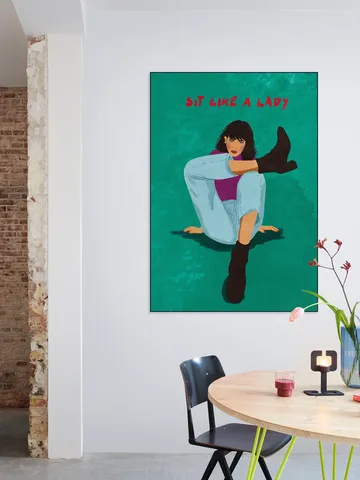 Sit Like A Lady