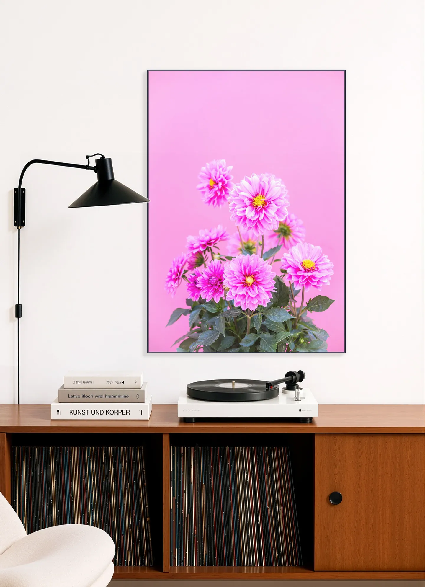 Flowers in Pink