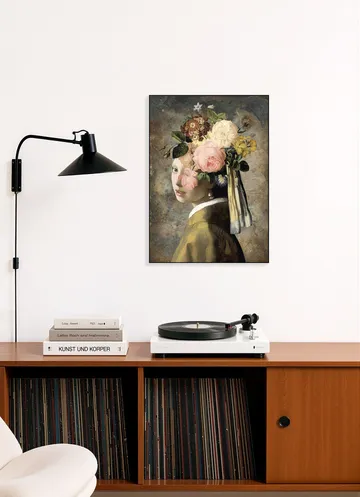 Girl with a Pearl Earring - the metallic edition