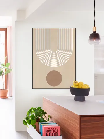 Beige Arc Poster No.3