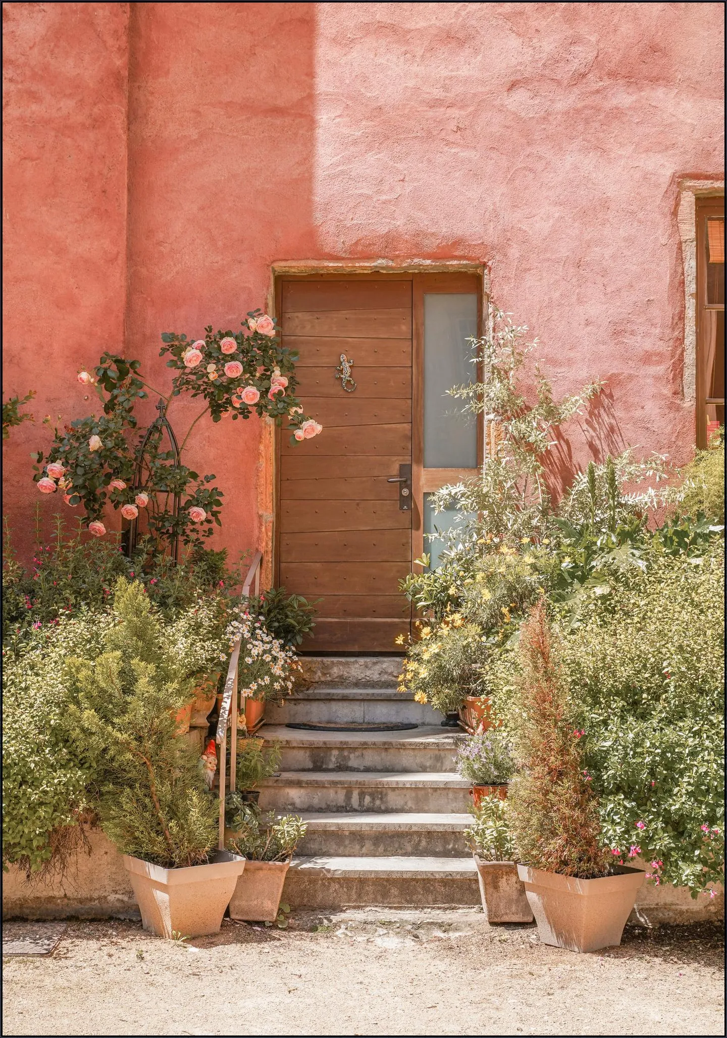 Pink House in France