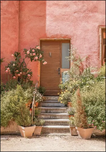 Pink House in France