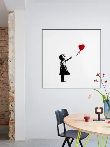 Girl with balloon