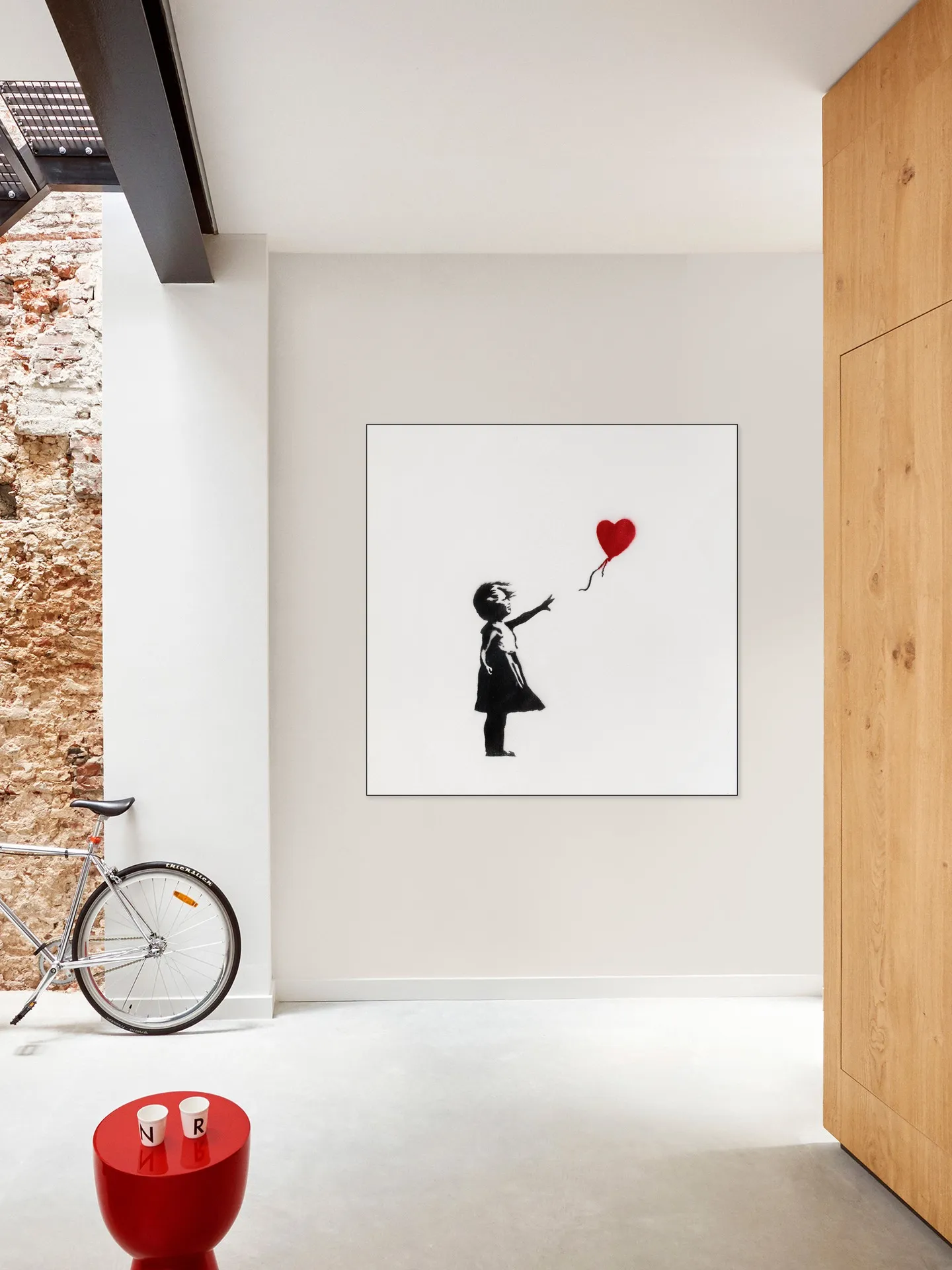 Girl with balloon