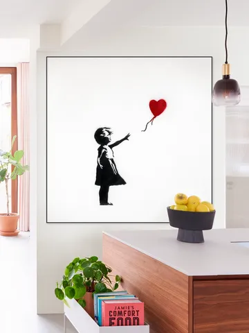 Girl with balloon