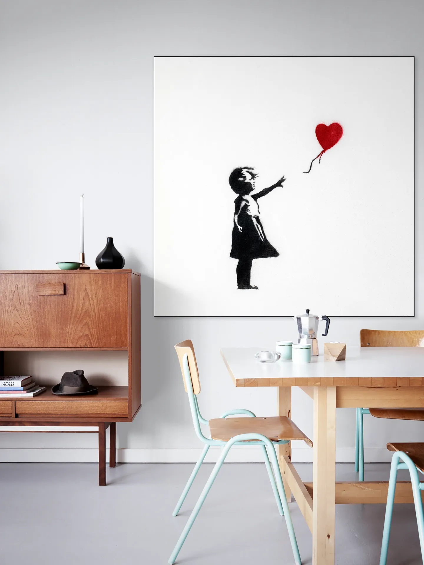 Girl with balloon