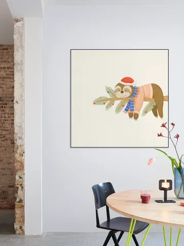 Christmas Sloth