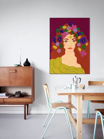 Flower Hair