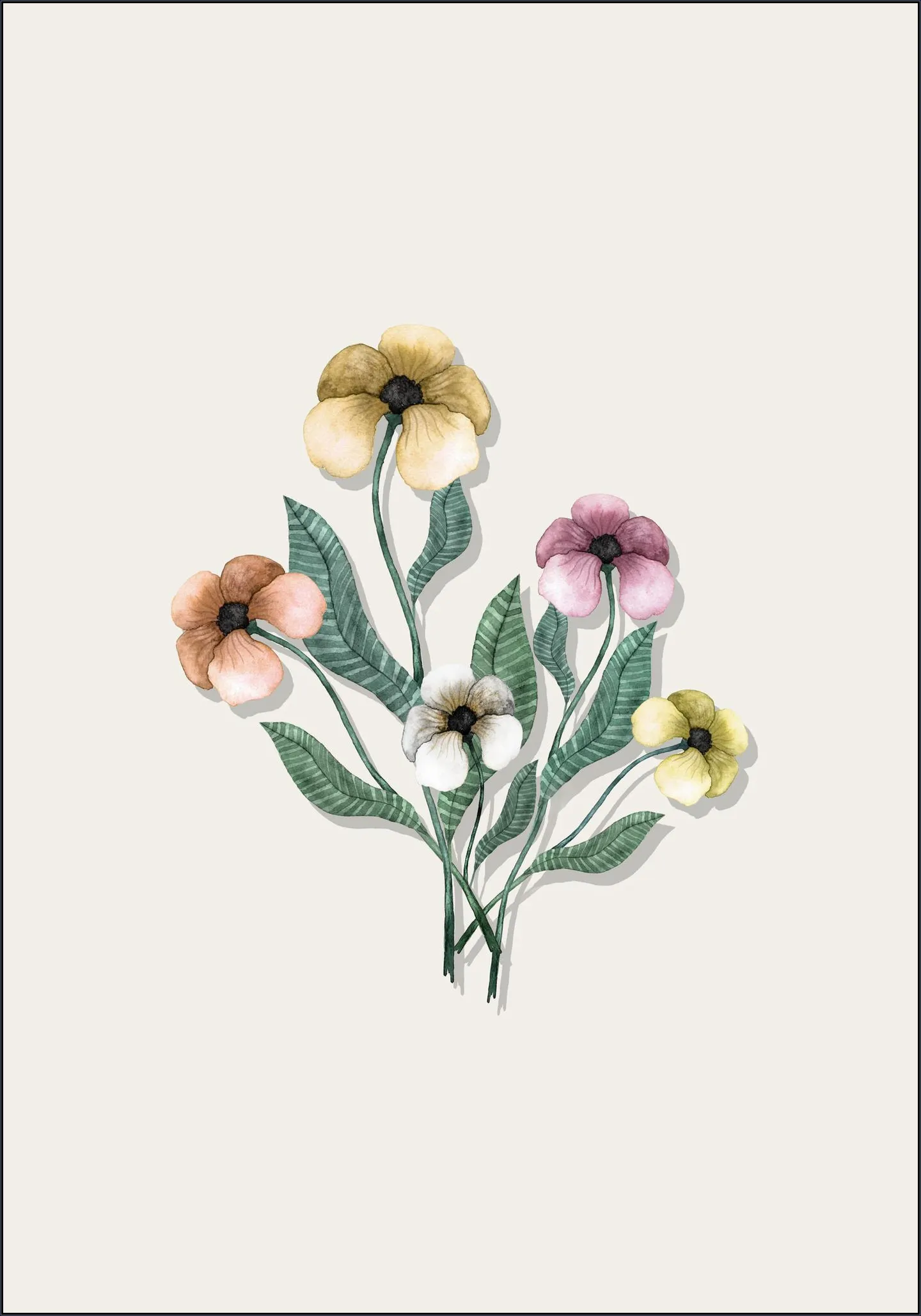 Pastel Flower Bouquet