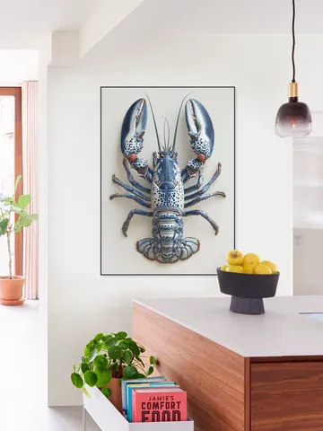 Delft Blue Lobster - White