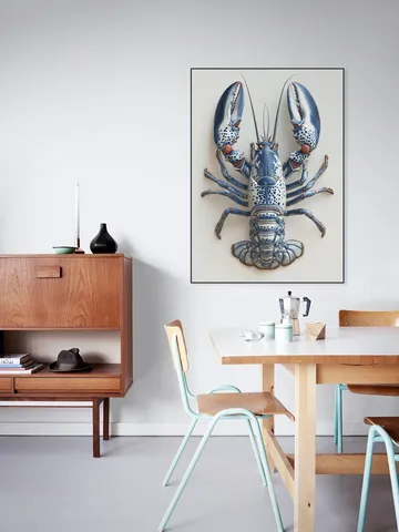 Delft Blue Lobster - White